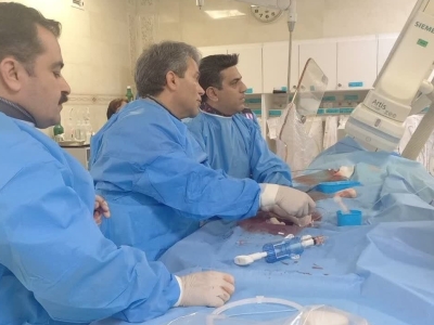 انجام جراحی نادر بر روی نوزاد ۱۲ روزه در کرمانشاه