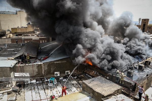 عامل آتش‌سوزی انبار چسب بازار سید ولی اعلام شد