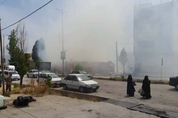 آتش‌سوزی خودرو در اصفهان جان ۴ نفر را گرفت