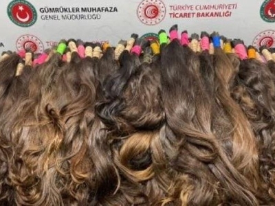 کشف محموله قاچاق موی انسان در فرودگاه استانبول