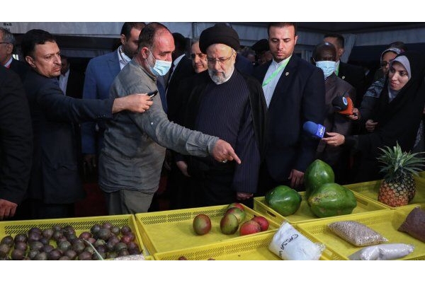 بازدید رئیسی از مزرعه کشت فراسرزمینی ایران در اوگاندا