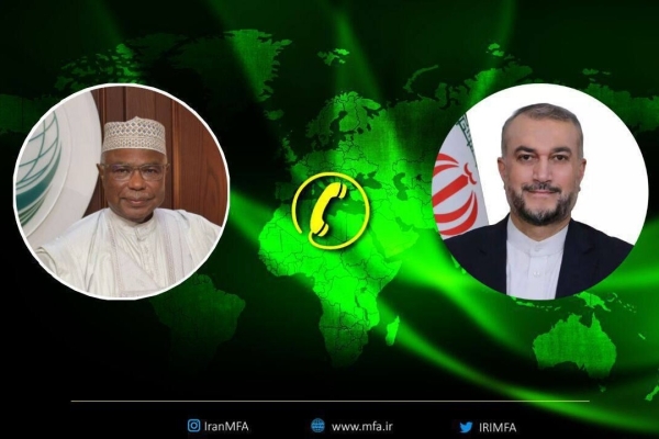 گفتگوی تلفنی رئیس دستگاه دیپلماسی با دبیرکل سازمان همکاری اسلامی