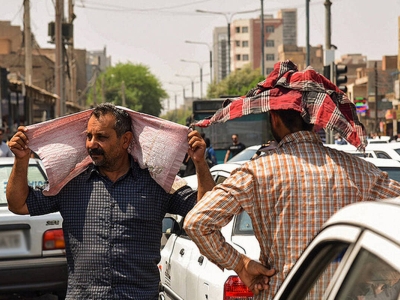 دمای هوای ۶ شهر خوزستان به ۵۰ درجه رسید