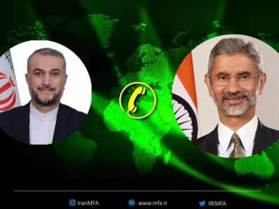 رایزنی وزیران خارجه ایران و هند درباره غزه