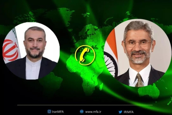 رایزنی وزیران خارجه ایران و هند درباره غزه