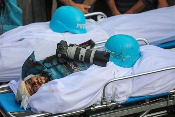 بازداشت ۶۱ و شهادت ۱۳۴ خبرنگار از ابتدای جنگ غزه