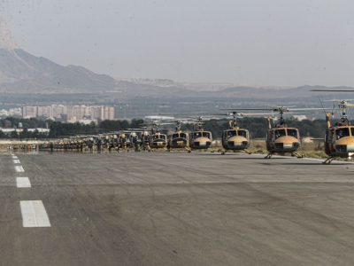 بیش از ۲۰۰ بالگرد ارتش به پرواز درآمد