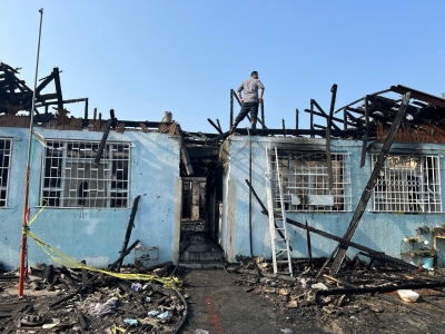 آمار فوتی‌های آتش‌سوزی کمپ ترک اعتیاد لنگرود به ۳۲ نفر رسید