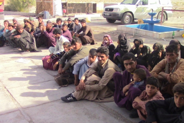 دستگیری ۱۲۰ تبعه خارجی غیرمجاز در ایرانشهر