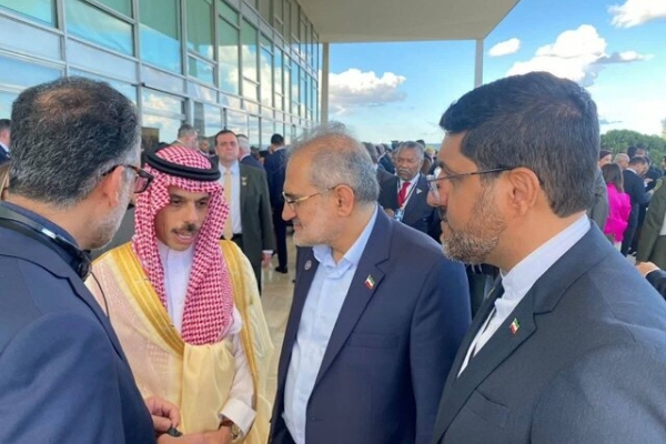 دیدار وزیر خارجه عربستان با فرستاده رئیس‌جمهور به برزیل