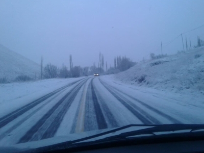 جاده‌های شمالی فردا برفی - بارانی است