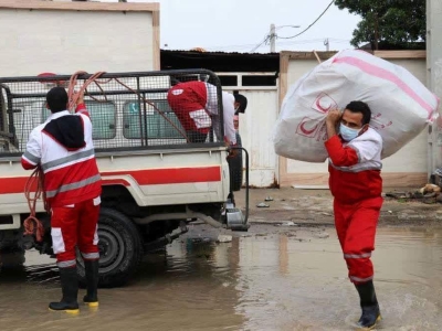آماده‌باش هلال‌احمر برای مواجه با بارش شدید باران در 16 استان