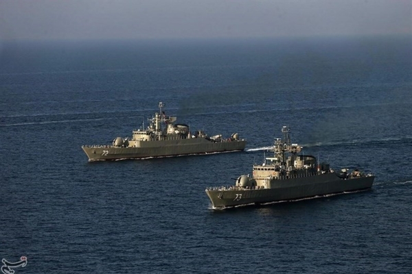 حضور نیروی دریایی ارتش در دریای سرخ و اقیانوس هند