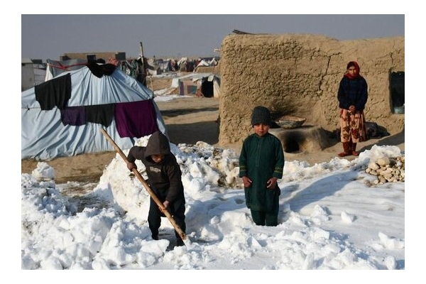 مرگ بیش از ۱۶۰ افغان در سرمای کم سابقه