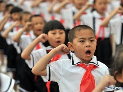 اجرای قانون آموزش میهن‌پرستی در مدارس چین