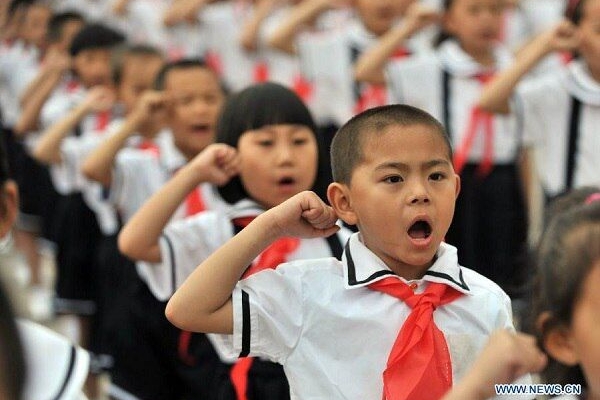 اجرای قانون آموزش میهن‌پرستی در مدارس چین
