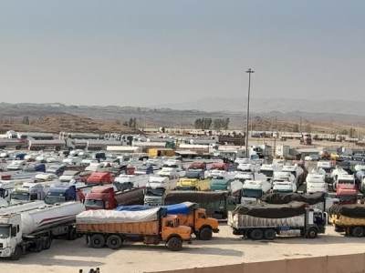 اعتصاب رانندگان عراقی به دلیل اجرای طرح فول باک در مرز پرویزخان