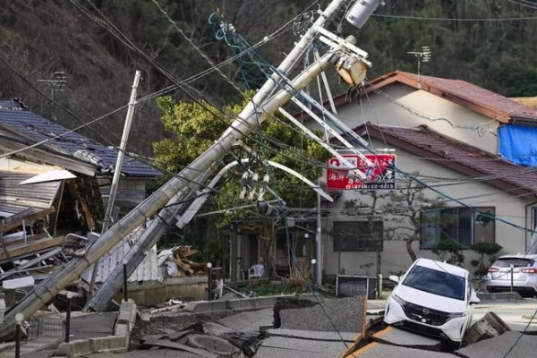 افزایش تعداد قربانیان زلزله ژاپن به ۲۱۷ نفر