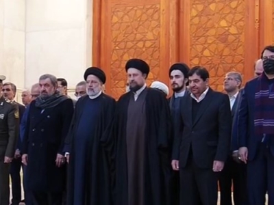 تجدید میثاق رئیس‌جمهور و اعضای هیئت دولت با آرمان‌های امام(ره)