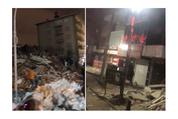 اعلام بالاترین وضعیت هشدار اضطراری در پی زلزله مهیب ترکیه+فیلم