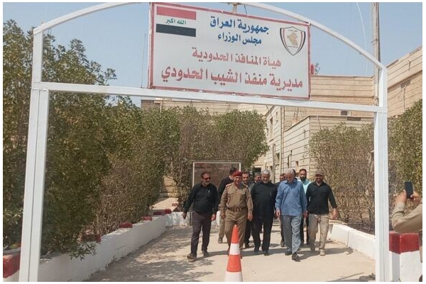 دیدار استاندار خوزستان با مسوولان عراقی در پایانه مرزی شیب عراق