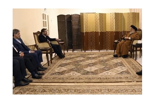 دیدار وزیر فرهنگ و ارشاد اسلامی ایران با سید حسن نصرالله