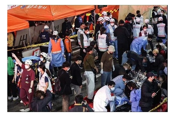 کره جنوبی به دنبال علت فاجعه هالووین/گزارش ۳۵۸۰ مورد مفقودی