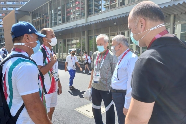 بازدید صالحی‌امیری از دهکده المپیک توکیو
