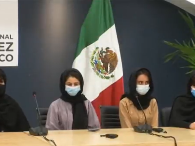 مکزیک 5 دختر نابغه افغان را پذیریش کرد+فیلم