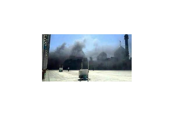 آتش‌سوزی جزئی با بازتاب خبری وسیع در مسجد جمکران
