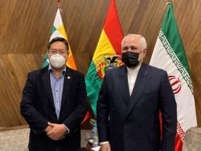 ظریف با رییس جمهوری منتخب بولیوی دیدار کرد