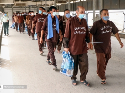 آزادی ۴۰ شهروند ایرانی از زندان‌های عراق+ تصاویر