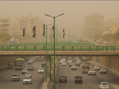 کیفیت هوای پایتخت در وضعیت قرمز قرار گرفت
