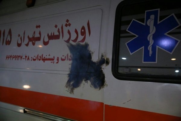 آسیب دیدن ۷ آمبولانس در چهارشنبه سوری امسال