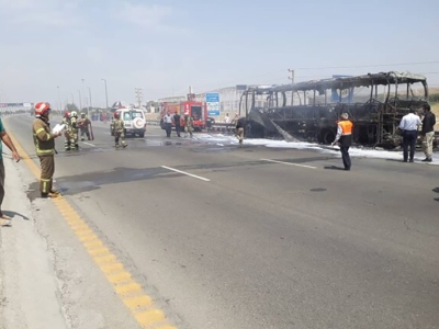 انفجار اتوبوس زائران اربعین در عراق با 11 کشته و 30 مصدوم