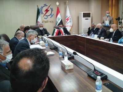 وزیر نیرو با همتای عراقی خود دیدار کرد