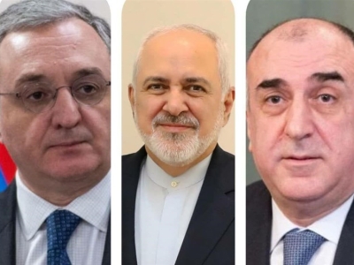گفتگوی تلفنی ظریف با وزرای خارجه ارمنستان و جمهوری آذربایجان