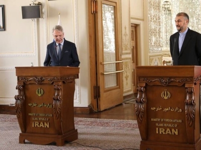 گفت‌وگوی وزیران خارجه ایران و فنلاند در مورد بحران اوکراین