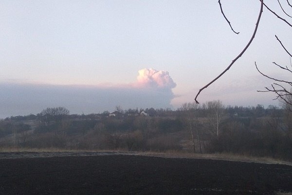 وقوع انفجار در منطقه «دونتسک» در شرق اوکراین