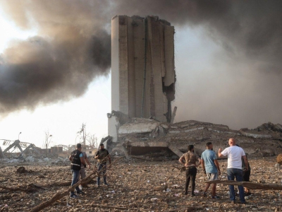 بیروت در شوک انفجار