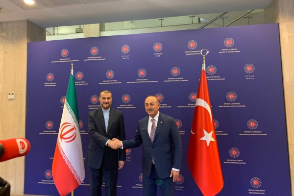 امیرعبداللهیان با وزیر امور خارجه ترکیه دیدار کرد