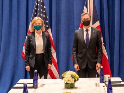 گفت‌وگوی وزیران خارجه آمریکا و انگلیس درباره مذاکرات وین