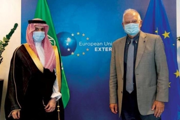 گفت‌وگوی وزیر خارجه عربستان و بورل درباره مذاکرات وین