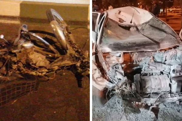 ۵ کشته در تصادف موتورسیکلت با خودروی سواری در قم