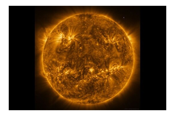 جدیدترین تصویر خورشید منتشر شد