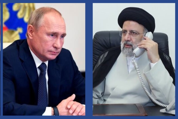 گفت‌وگوی پوتین و رئیسی درباره حوادث اخیر در روسیه