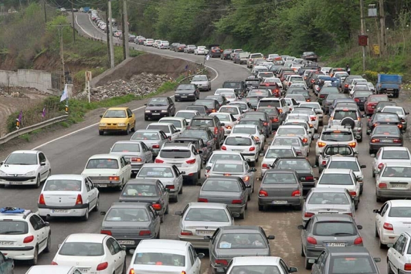 جاده‌های مازندران زیربار محدودیت‌های ترافیکی پنج روزه رفت