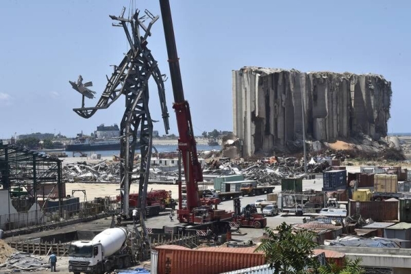 ساخت مجسمه‌ یادبود برای قربانیان انفجار بیروت