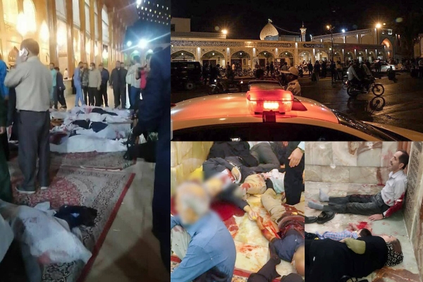 داعش مسؤولیت حمله تروریستی به حرم شاهچراغ شیراز را برعهده گرفت