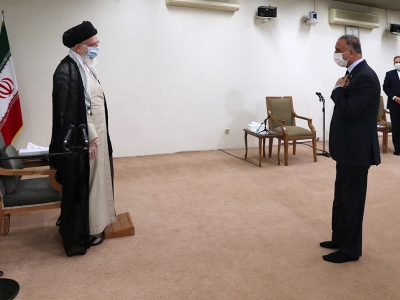 دیدار نخست‌وزیر عراق با مقام معظم رهبری + تصاویر
